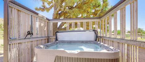 مغطس سبا خارجي