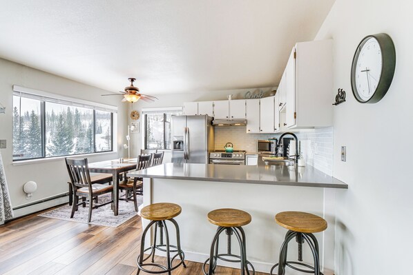 Apartment (2 Bedrooms) | Interior - 11 Mi to Keystone Resort: Condo in Silverthorne (Silverthorne)