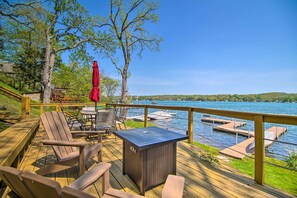 House (2 Bedrooms) | Front of property - Serene Lakefront Escape: Boat Dock & Grill! (Twin Lakes)