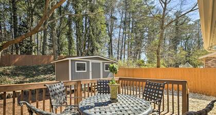Fire Pit & Deck: Atlanta Home ~ 8 Mi to Dwtn!