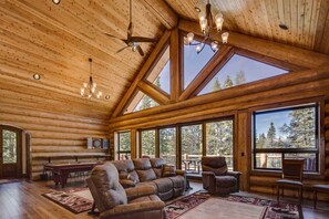 House (3 Bedrooms) | Interior - Luxe Breck Log Cabin w/ Hot Tub, Bar & Views! (Breckenridge)