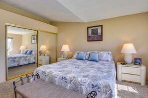 Villa (2 Bedrooms) | 2 bedrooms, desk, laptop workspace, iron/ironing board - Palm Desert Resort Villa w/ Deck & Pool View! (Palm Desert)