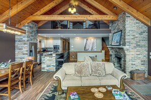 House (4 Bedrooms) | Interior - Sauna & Pool Table: Family Home on Lake Chicagon (Granby)