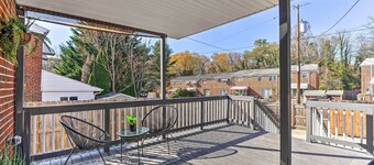 Chic Townhome w/ Deck: 6 Mi to Dtwn Baltimore