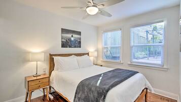 1 bedroom, iron/ironing board, bed sheets