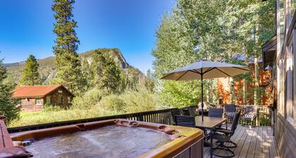 Walk to Main St: Frisco Home w/ Hot Tub & Deck!