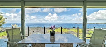 Direct Oceanfront, Big Island Home
