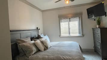 1 chambre, bureau, Wi-Fi, draps fournis