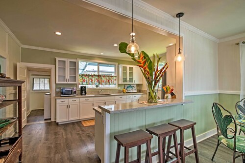 Papaikou Escape < 3 Mi to Botanical Garden!