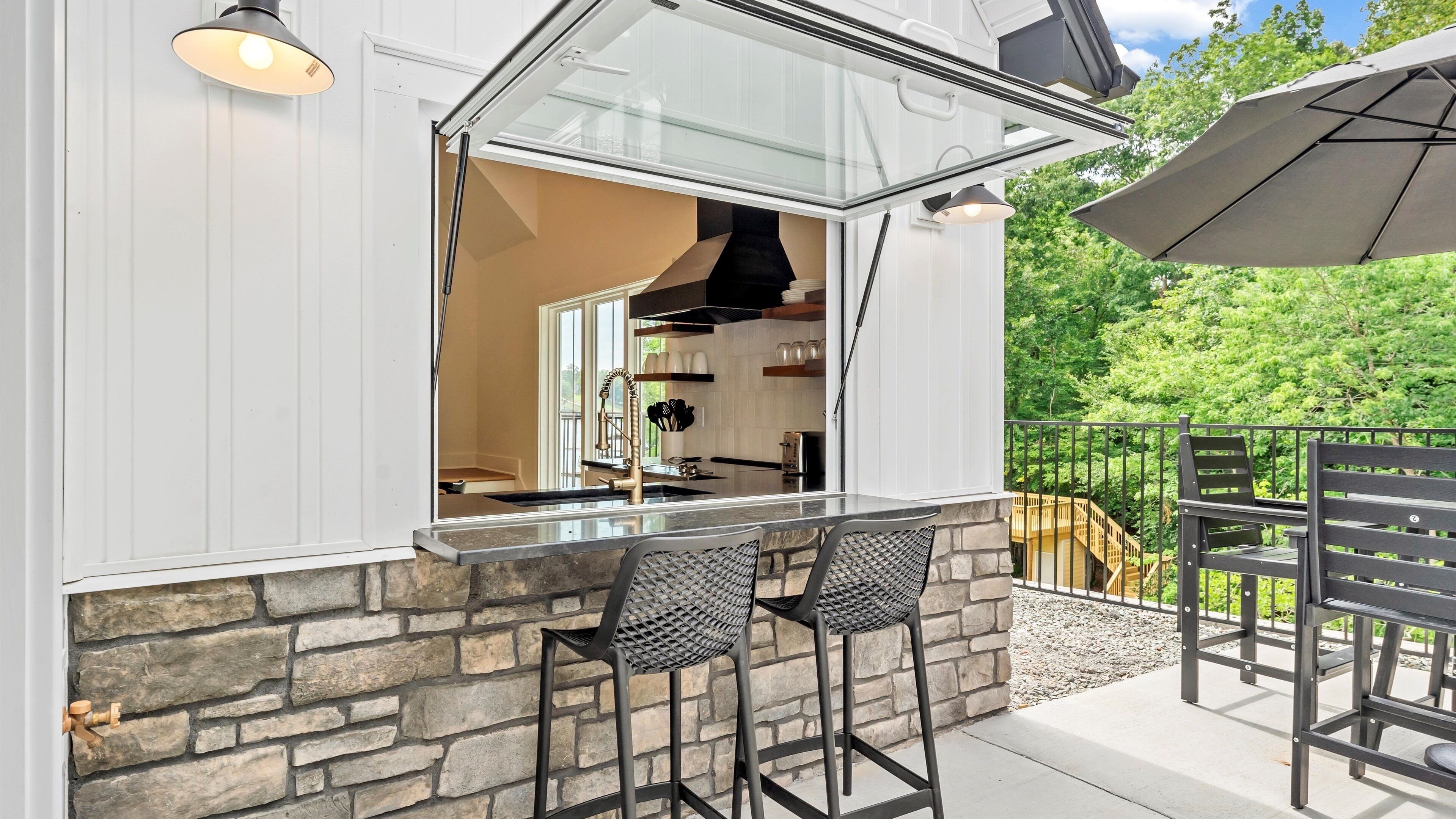 Enceinte de l’hébergement