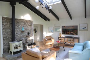 House (3 Bedrooms) | Interior - Modern Hideaway w/ Deck + State Forest Access (Parksville)