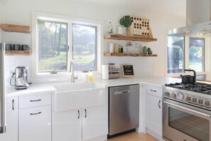 House (3 Bedrooms) | Interior - Modern Hideaway w/ Deck + State Forest Access (Parksville)