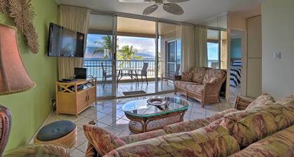 Beachfront Kihei Sanctuary w/ Lanai & Ocean Views!