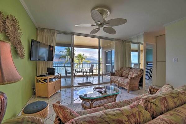 Interior - Beachfront Kihei Sanctuary w/ Lanai & Ocean Views! (Kihei)