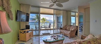Beachfront Kihei Sanctuary w/ Lanai & Ocean Views!