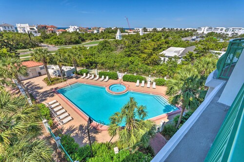Ocean View Condo Btwn Rosemary & Alys Beach!