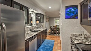 Microwave, oven, stovetop, dishwasher - 2-story Pensacola Home w/ Game Room & Private Yard (Pensacola)