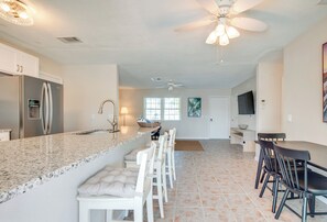 House (2 Bedrooms) | Interior - Waterfront Hernando Beach Home: Private Dock! (Spring Hill)