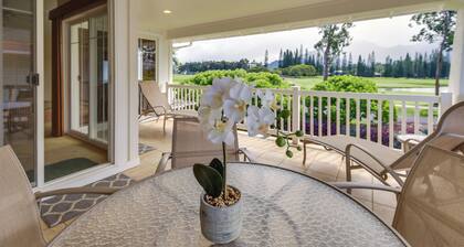 Princeville Condo w/ Mountain & Golf Course Views!