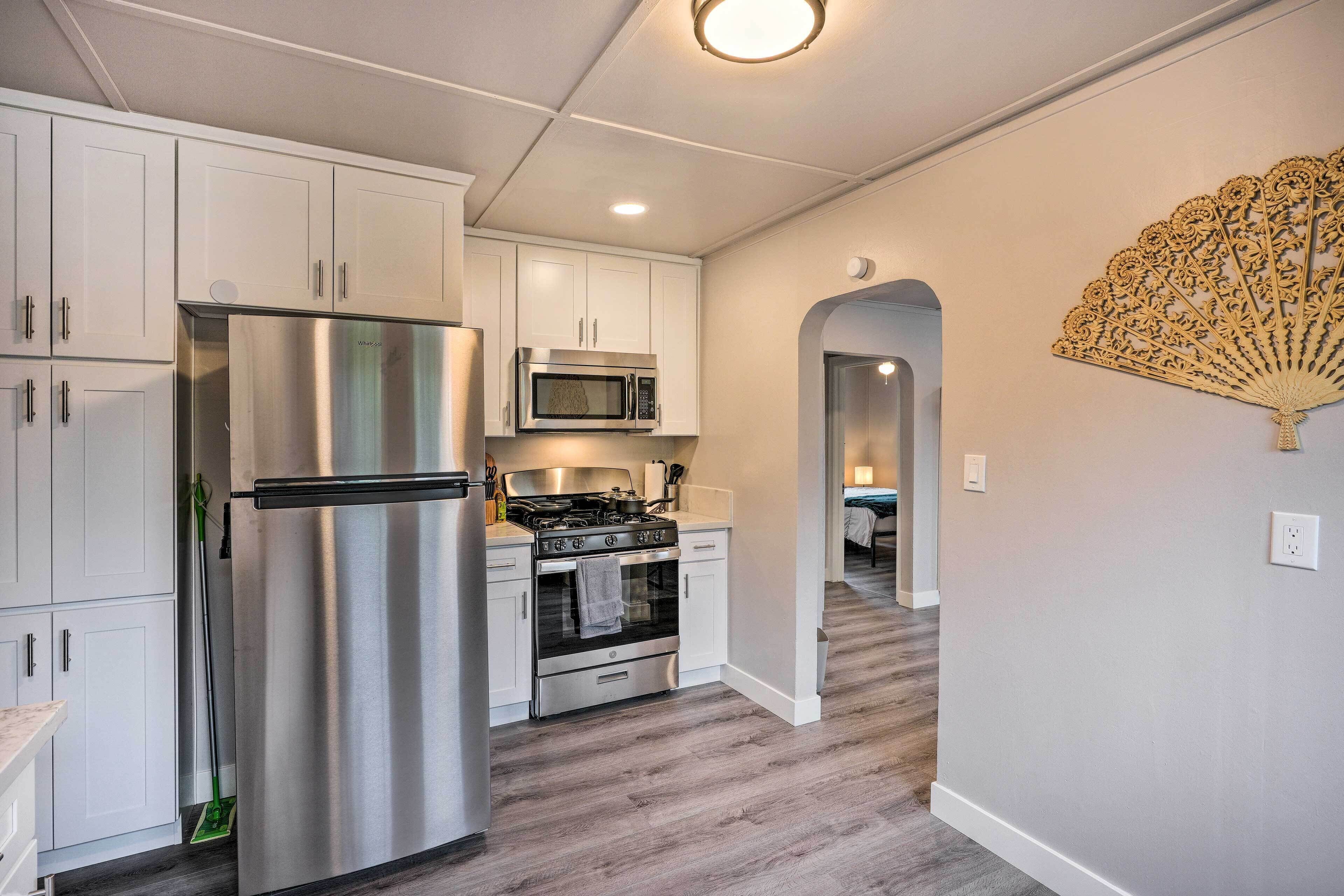 ハウス (2 Bedrooms) | 専用キッチン | 電子レンジ、オーブン、コンロ、食器洗い機