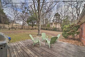 Terrace/patio - Tulsa Rental Home - Walk to Philbrook Museum (Tulsa)