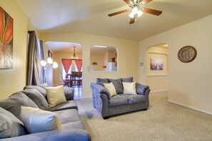 House (3 Bedrooms) | Interior - San Antonio Abode w/ Yard < 4 Mi to Lackland (San Antonio)