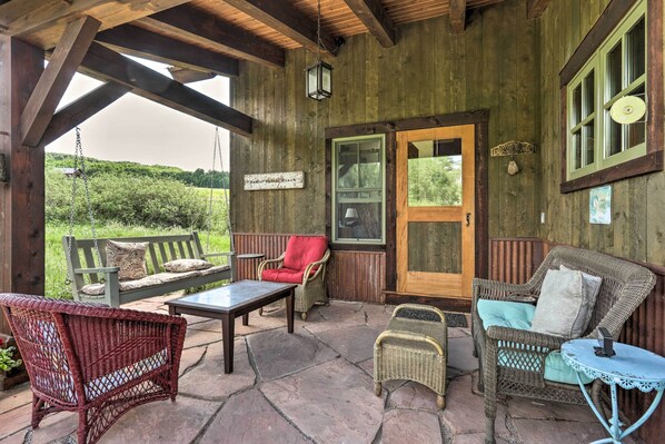 House (2 Bedrooms) | Interior - Solar-powered Home w/ Mtn Views 33 Mi to Telluride (Placerville)