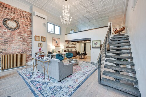 0776: Walk to Arkansas River: Historic Palace Loft