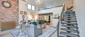 0776: Walk to Arkansas River: Historic Palace Loft