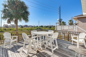 House (3 Bedrooms) | Interior - Ocean Views & 2 Decks: Beach House in Galveston (Galveston)