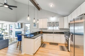 House (4 Bedrooms) | Interior - Walk to Pirates Beach - Luxe Galveston Home (Galveston)