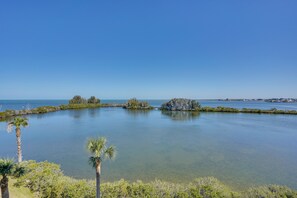 Apartment (2 Bedrooms) | Interior - Cozy Condo w/ Gulf View, Bird Watching + Telescope (Hudson)