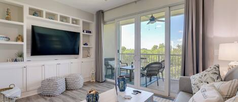 Apartamento (2 Bedrooms) | Zona de estar