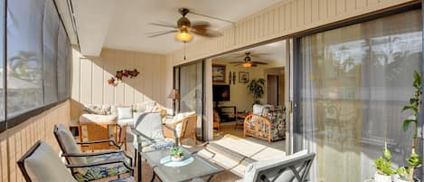 شقة (2 Bedrooms) | شرفة/رواق