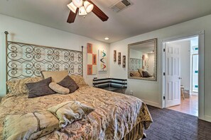 4 bedrooms, bed sheets