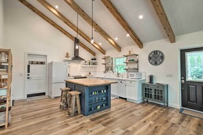 Cottage (1 Bedroom) | Interior - Trendy Palm City Cottage w/ Porch on 5 Acres! (Palm City)