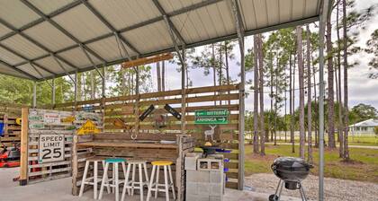 Trendy Palm City Cottage w/ Porch on 5 Acres!