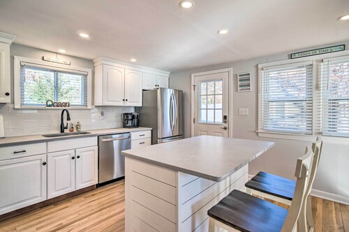 Walk to Great Pond: Spacious East Falmouth Home