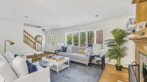 Smart-TV, peis og stereoanlegg