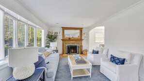 Smart-TV, peis og stereoanlegg