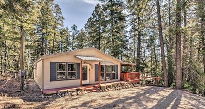 Relaxing Lincoln Forest Retreat w/ Wraparound Deck