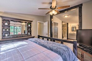 Maison (3 Bedrooms) | 3 chambres, fer et planche Ă repasser, draps fournis