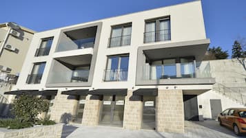 Overnatningsstedets facade