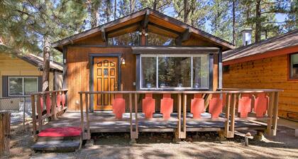 Cozy Cabin w/ Deck & Fireplace in Big Bear!