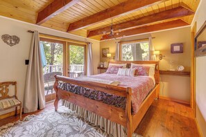 Interior - Game Room & 2 Decks: Walkable Lake Arrowhead Cabin (Lake Arrowhead)