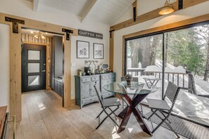 Dining - Chic Alpine Hideaway: Hiking, Skiing + Exploring! (Running Springs)