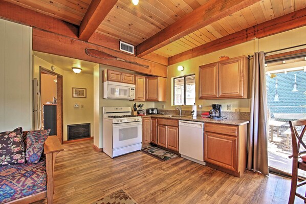 House (3 Bedrooms) | Interior - Big Bear Cabin w/ Fenced Yard: 4 Mi to Snow Summit (Big Bear City)