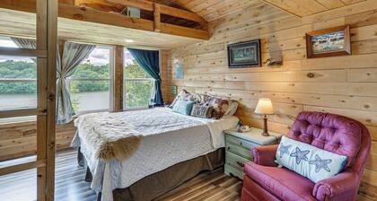 Lakefront Rocky Mount Main House w/ 3 Cabins!