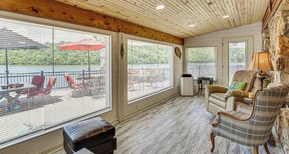 3 Cabins! Lakefront Reunion Retreat in Rocky Mount