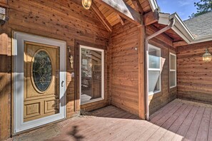 House (3 Bedrooms) | Interior - Wraparound Deck: Woodland Cabin in Lake Arrowhead (Lake Arrowhead)